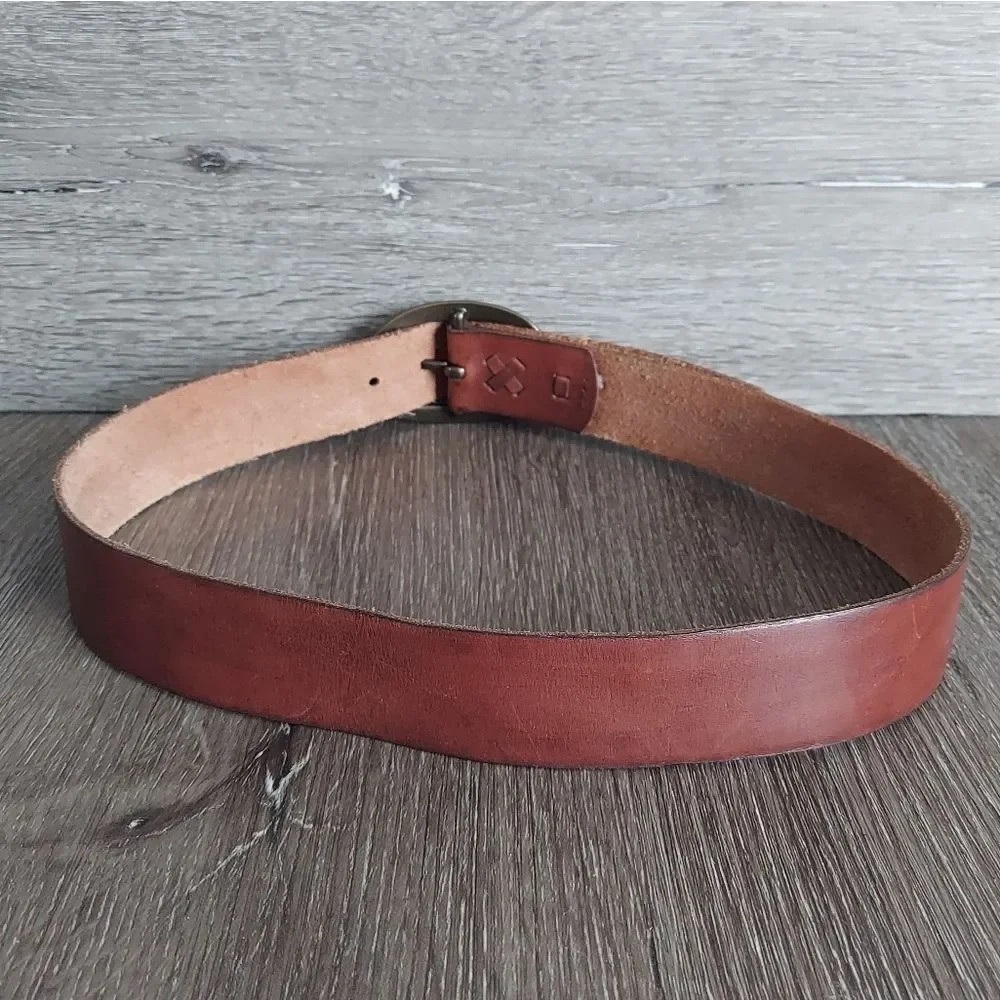 Mossimo Supply Co. Brown Leather Belt Medium